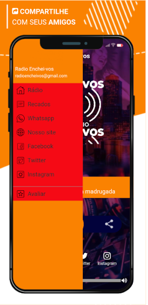 Web Radio Enchei-vos Screenshot 3