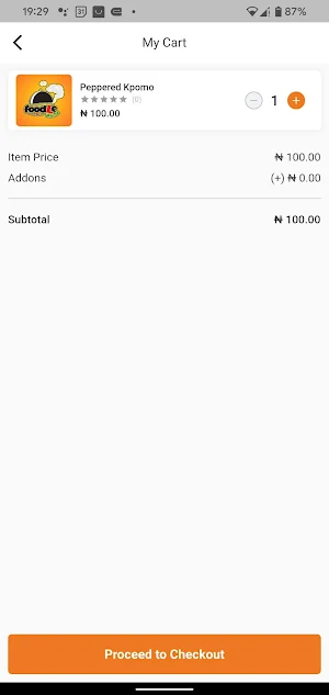 Foodle Naija Screenshot 2