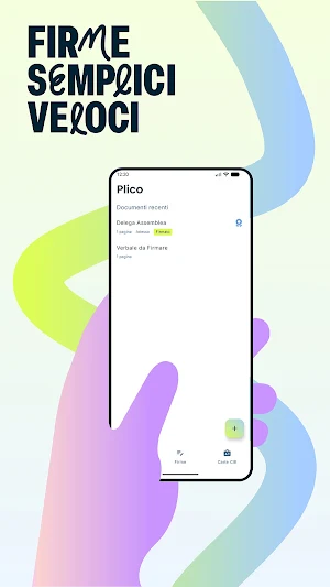 Plico: firma documenti con CIE Screenshot 1