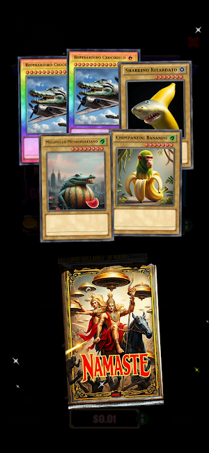 MergeCraft Brainrot Card Game Screenshot 3