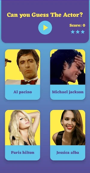 Guess Actors:Guess celebrities Screenshot 0