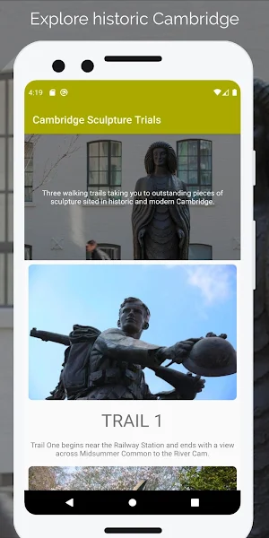 Cambridge Sculpture Trails Screenshot 0