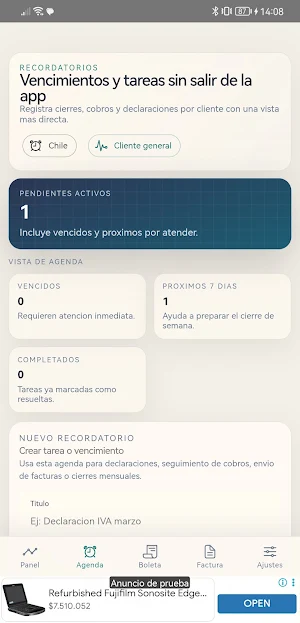Calculadora Impuestos Screenshot 2
