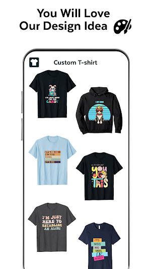 T-shirt Design - Custom Design Screenshot 0