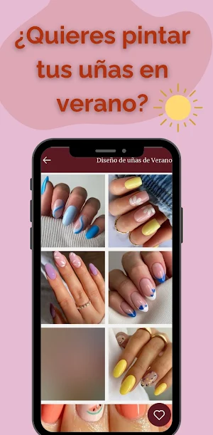 Ideas y diseño de uñas bonitas Screenshot 3