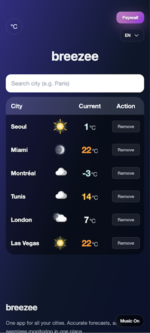 Breezee Weather Screenshot 0