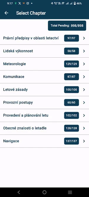 Zkušební otázky pro PPL Screenshot 1