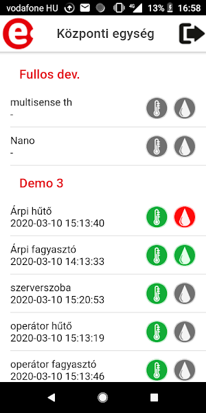 Frigotracker Screenshot 2