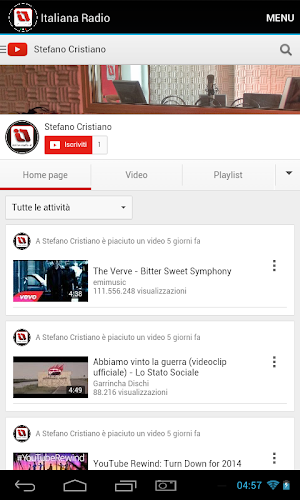 ITALIANA  RADIO Screenshot 1