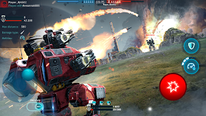 Robots Battles: Red Green Game Screenshot 1