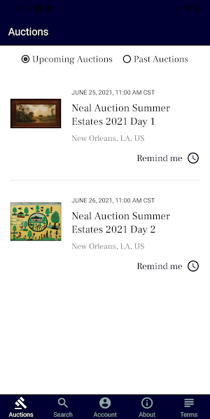 Neal Auction Screenshot 0
