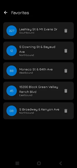 RTD Bus Denver Screenshot 2