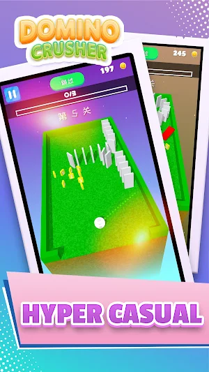 Domino Cursher - Push All Down Screenshot 0