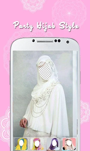 Party Hijab Style Photo Editor Screenshot 2