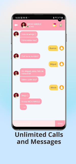 Nicki Nicole Video Call - Chat Screenshot 1