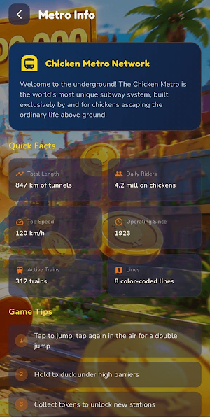 Chicken Metro Escape Screenshot 3