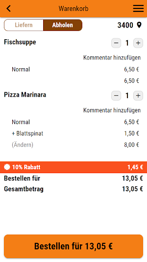 Pizzeria di Sara Screenshot 1