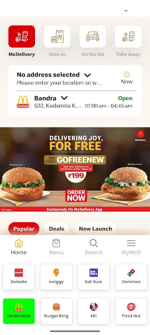 Menu Mate: All-In-One Food App Screenshot 1