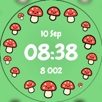 Kawaii Mushrooms – Watch Face