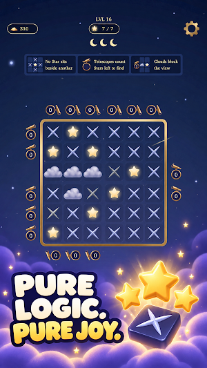 Where Stars Hide: Logic Puzzle Screenshot 3