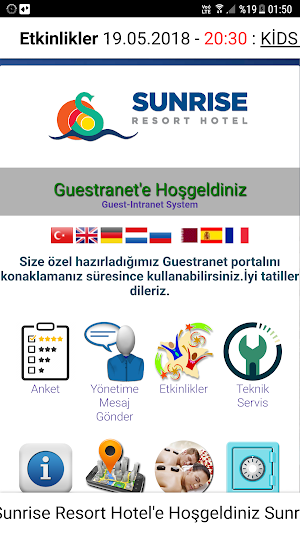 Sunrise Resort Guestranet Screenshot 0