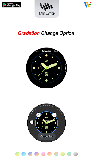SamWatch Simple Analog 39 Screenshot 3