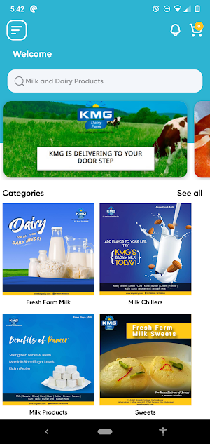 KMG Dairy Screenshot 0