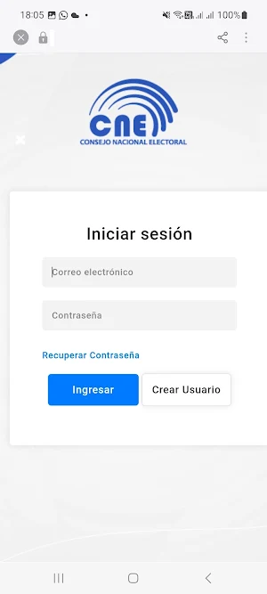 Cambio de Domicilio Screenshot 1