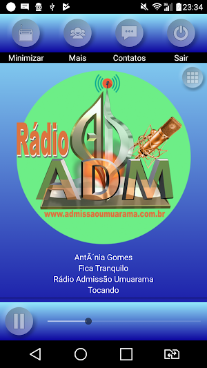 Rádio Admissão Umuarama Screenshot 1