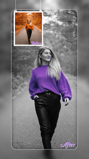 Black and White Photo Editor Screenshot 1