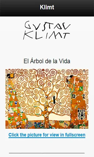 Gustav Klimt Screenshot 1