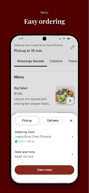Luisa's Pizzeria Screenshot 2