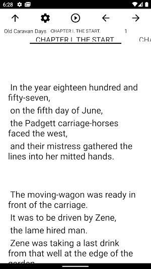 Book, Old Caravan Days Screenshot 1