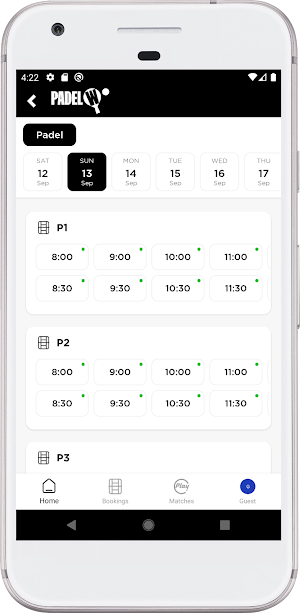 Padel W Screenshot 3