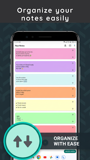 Secure Notes Notepad - Notaker Screenshot 1