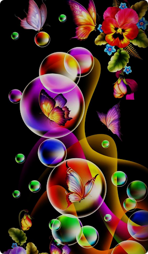 Bubbles Wallpaper Screenshot 0