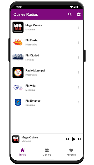 Quines Radios screenshot 2
