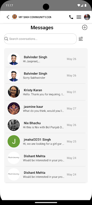 MySikhCommunity Screenshot 0