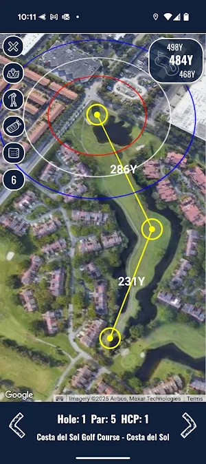 Golf Sage GPS & Range Finder Screenshot 1