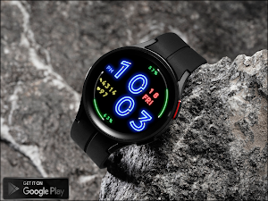 Digital NEON Watchface Screenshot 1