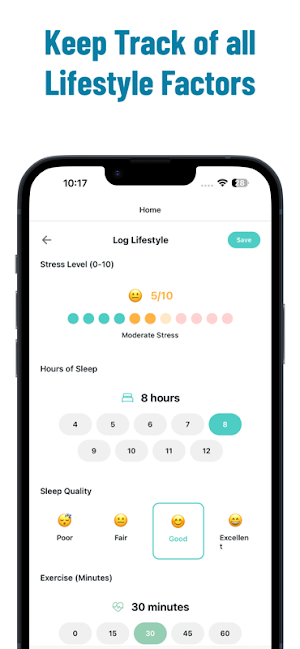 Crohn’s Tracker: Food & IBD Screenshot 1