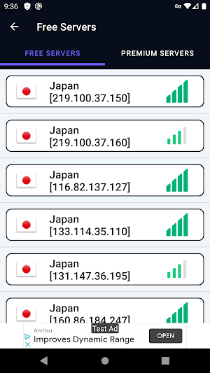 Super VPN Pro Secure VPN Proxy Screenshot 2