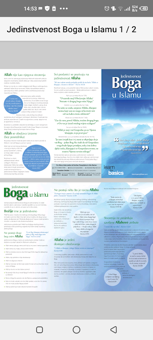Jedinstvenost Boga u Islamu Screenshot 3