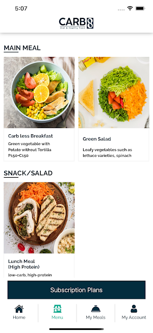 Carb8 Restaurant Screenshot 2