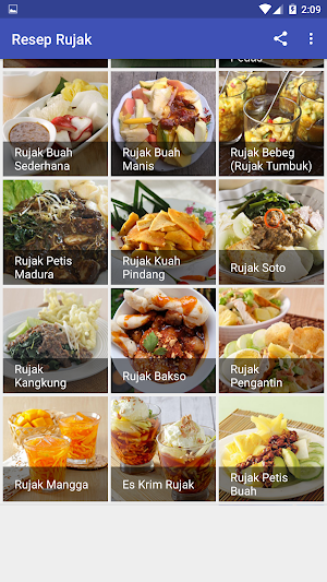 Resep Rujak Screenshot 3
