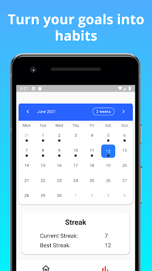 Daily Habits Tracker Screenshot 2