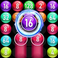 Mballs 2048 Number merge game