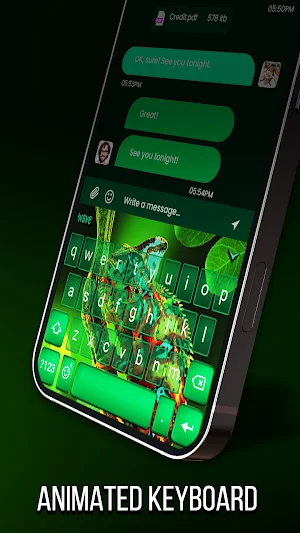 Chameleon Color Wallpaper 3D Screenshot 1