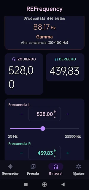 RE Frequency – Sleep & Focus Screenshot 1