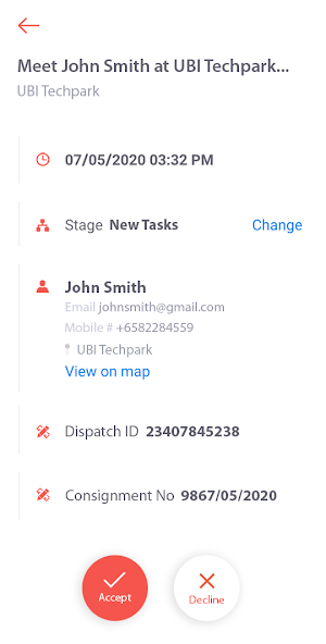 Dispatch Screenshot 3